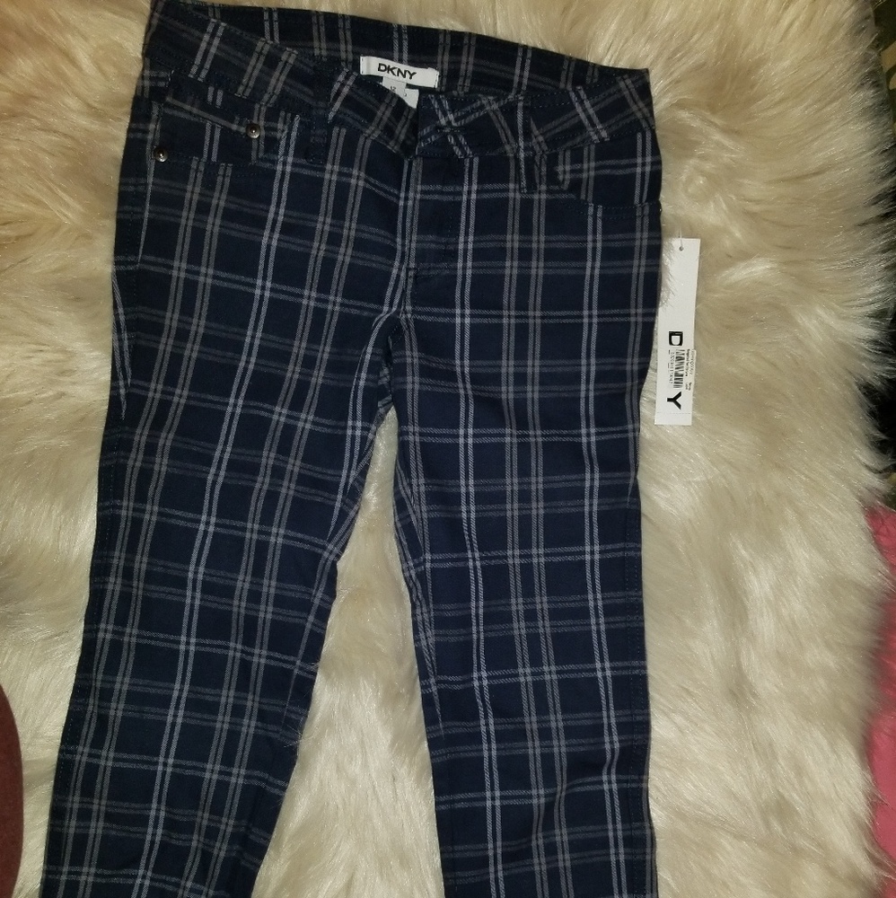 Dkny Plaid Pants